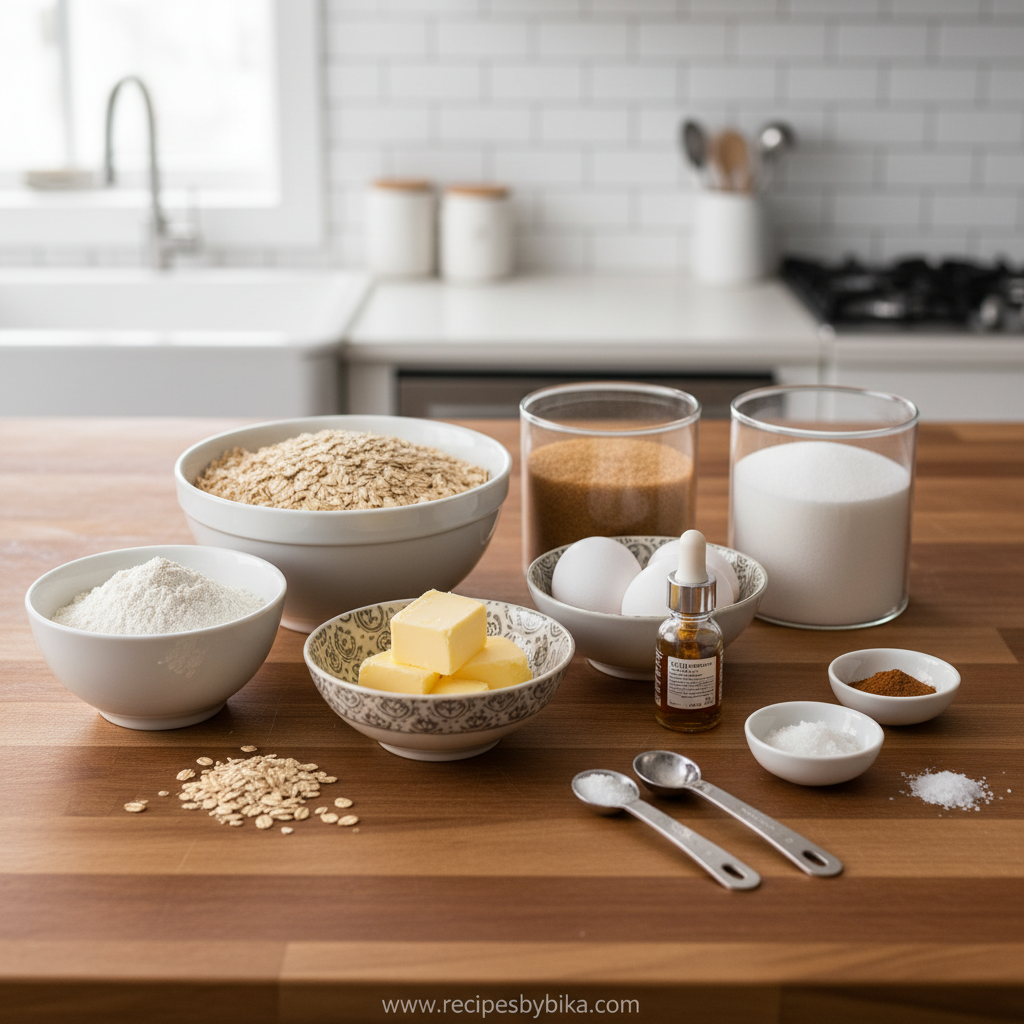 Ultimate Chewy Oatmeal Cookies Recipe - Perfectly Thick with Crispy Edges 2 Ingredients for making chewy oatmeal cookies