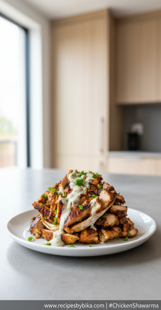 chicken-shawarma-with-garlic-sauce-recipe--easy---delicious----k-popkitchen_feature