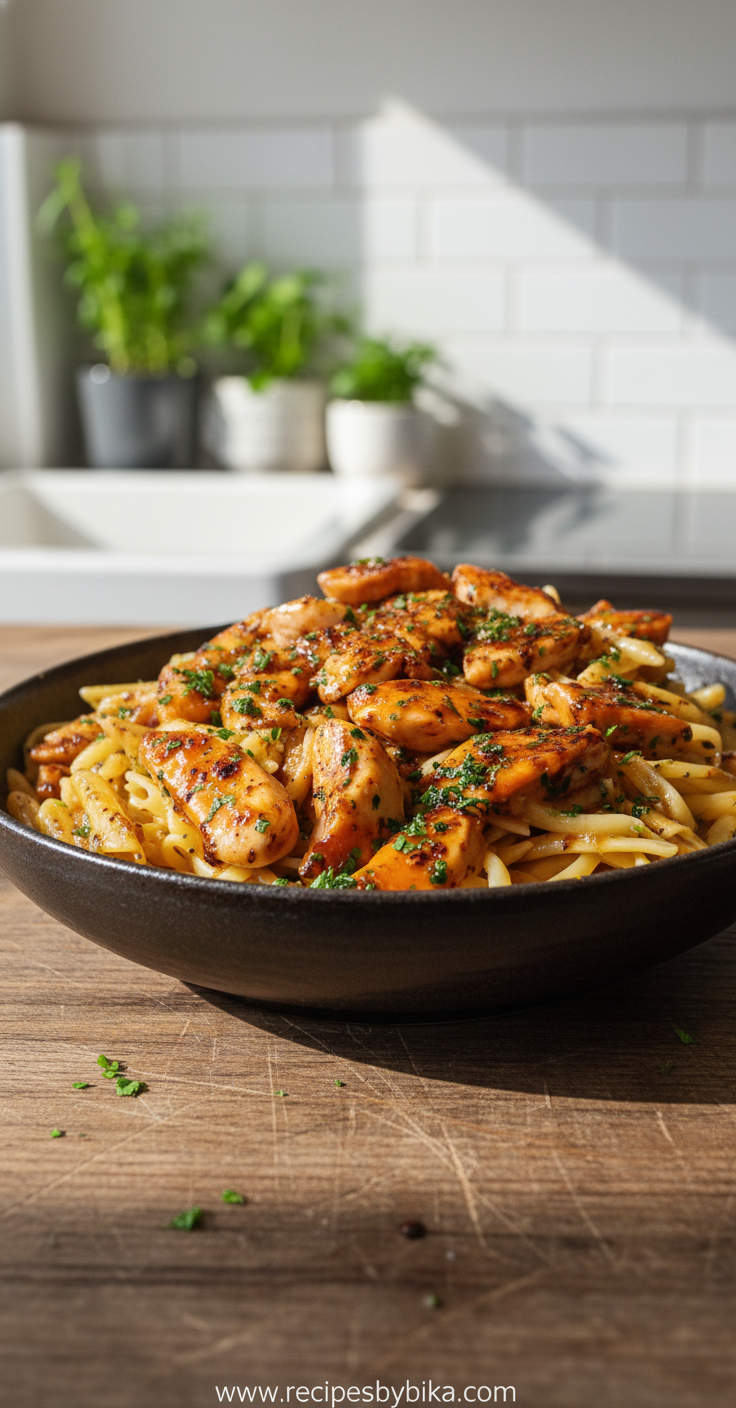 comfort-chicken-pasta-with-smoky-garlic-butter-flavors-you-will-love_feature