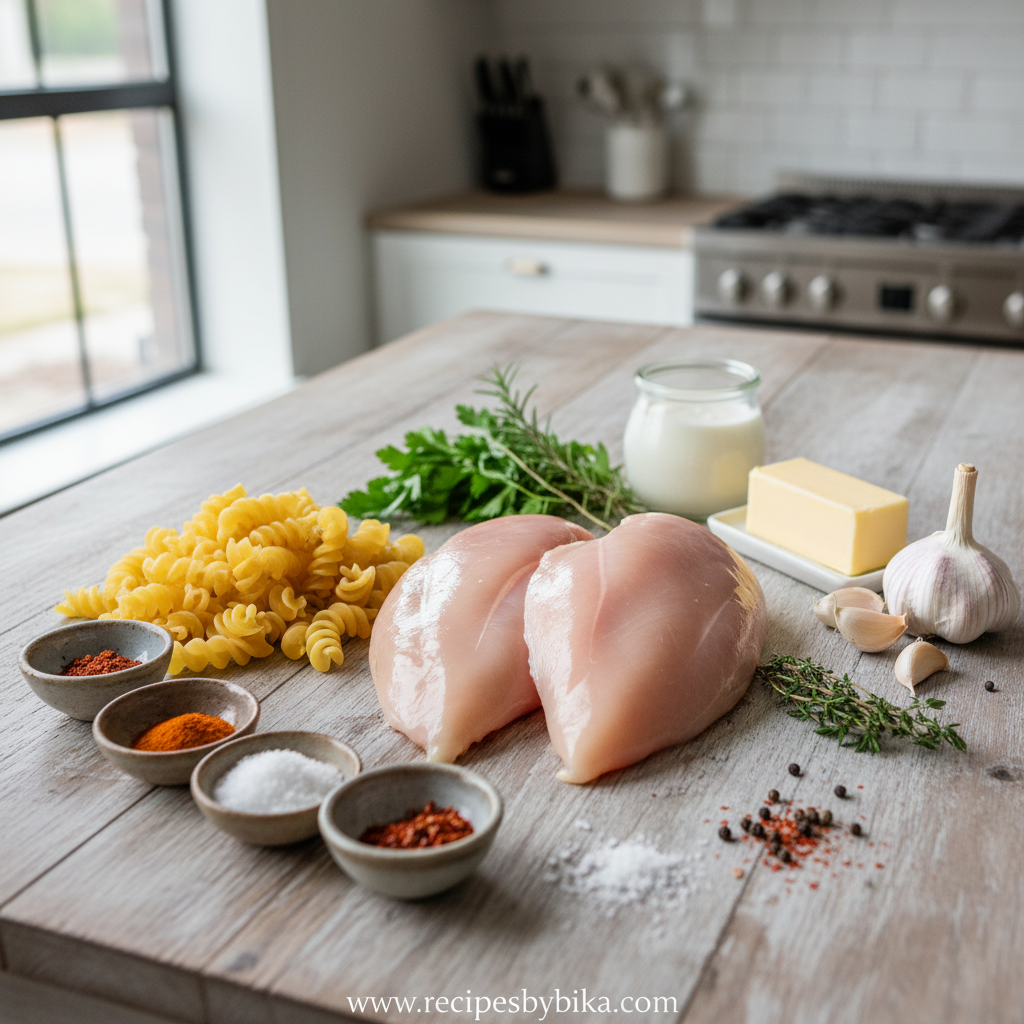 Cowboy Butter Chicken Pasta: Easy Creamy Weeknight Dinner Recipe 2 Ingredients for cowboy butter chicken pasta