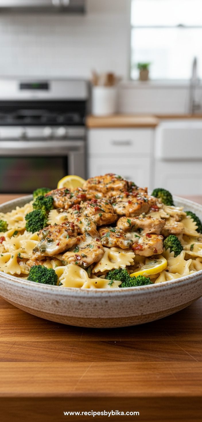 cowboy-butter-lemon-bowtie-chicken-pasta-with-broccoli-for-dinner_feature