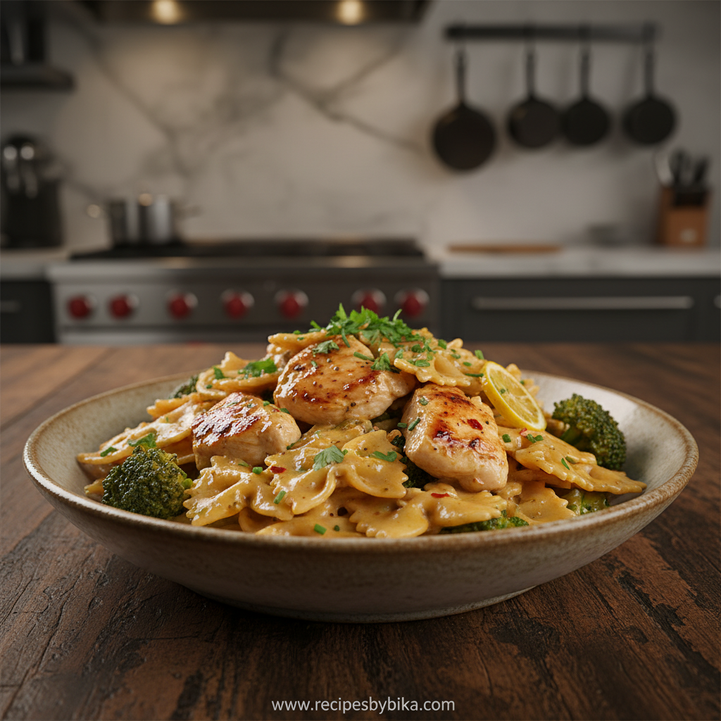 cowboy-butter-lemon-bowtie-chicken-pasta-with-broccoli-for-dinner_feature