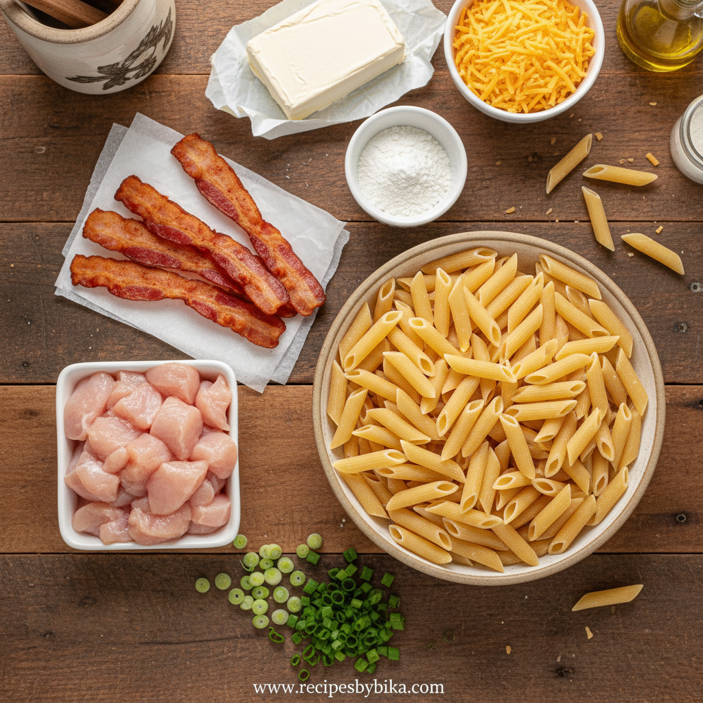 Creamy Chicken Penne: Easy Weeknight Dinner Recipe 2 Ingredients for creamy chicken penne pasta