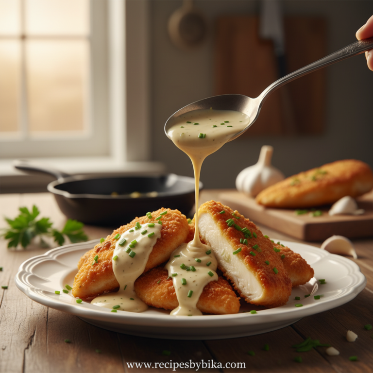 crispy-parmesan-chicken-with-a-rich-garlic-sauce---easy-dinner-idea---delectable-meal_feature