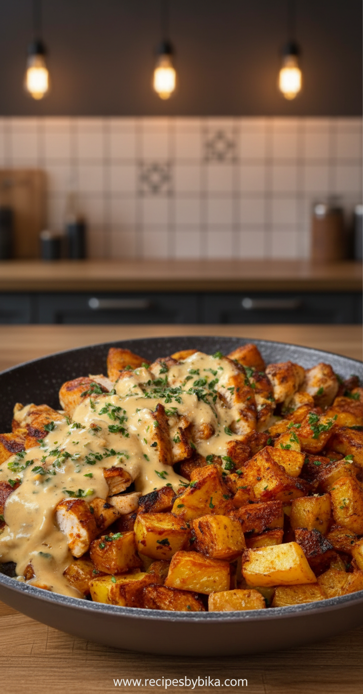 high-protein-creamy-garlic-chicken---crispy-potatoes_feature