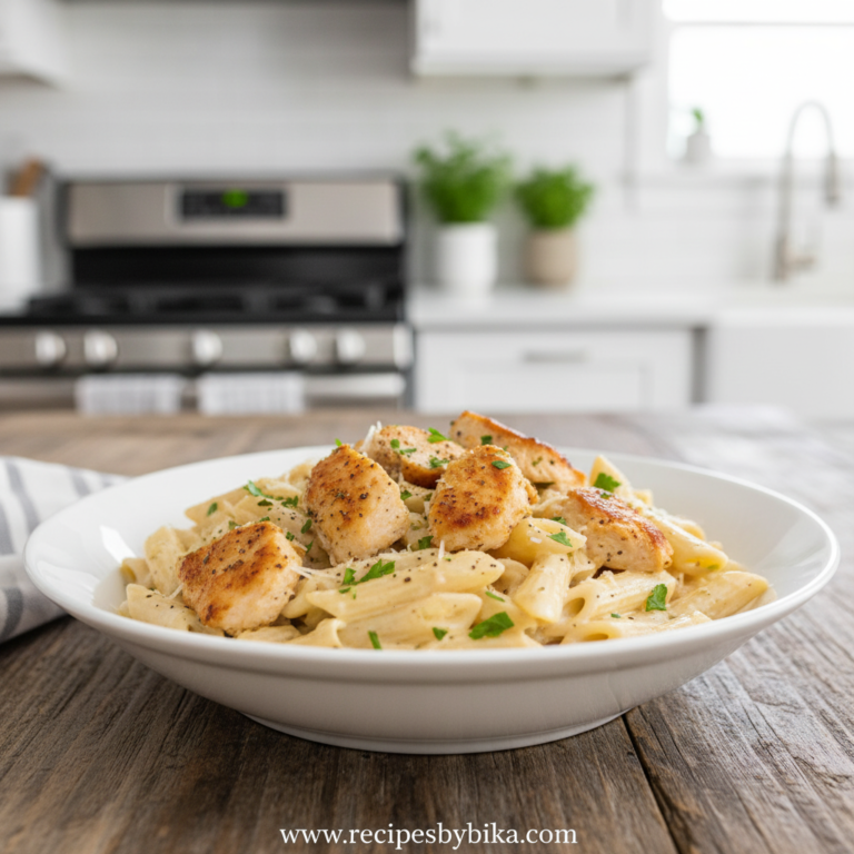 irresistible-creamy-rotisserie-chicken-pasta-recipe_feature