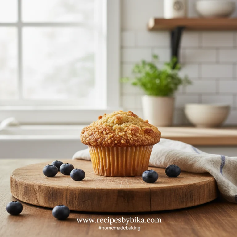 make-bakery-style-blueberry-streusel-muffins-at-home_feature