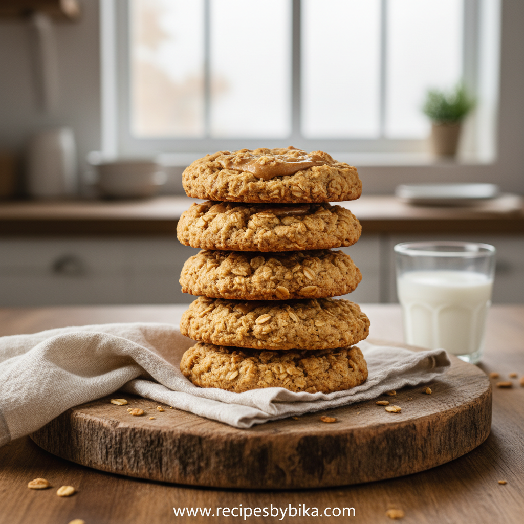 Peanut Butter Oatmeal Cookies